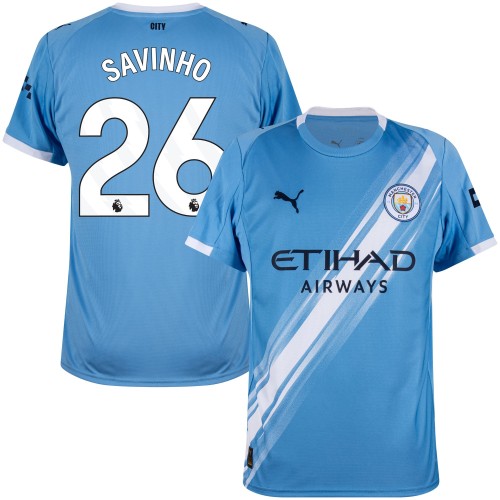 Manchester City Hemmatröja Savinho 26 2025–2026 Manchester City Hemmatröja Savinho 26 2025–2026